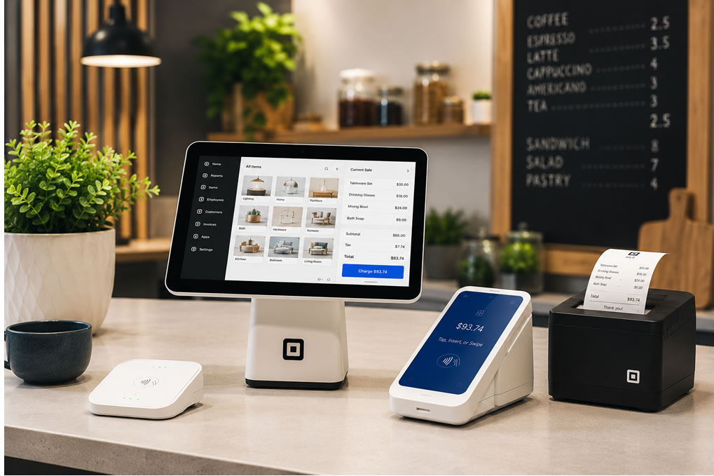 Square POS hardware options